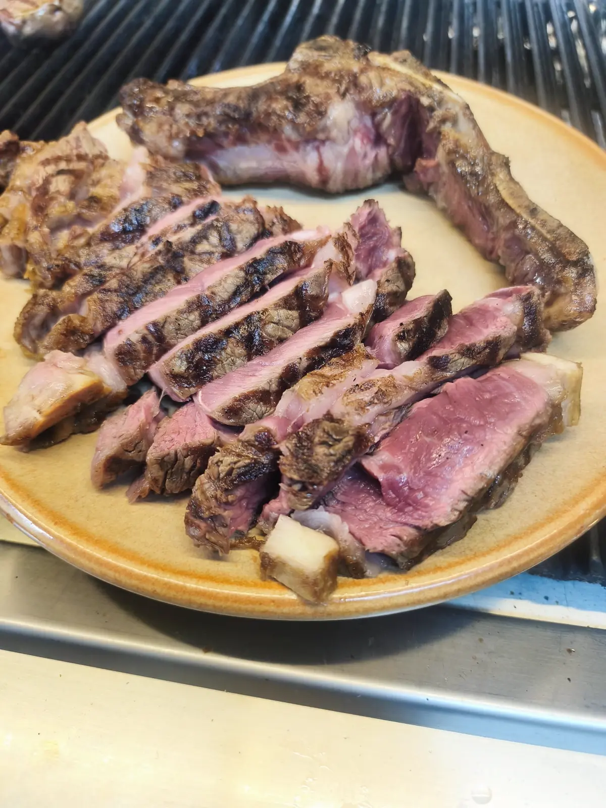 Chuletón de ternera a la brasa